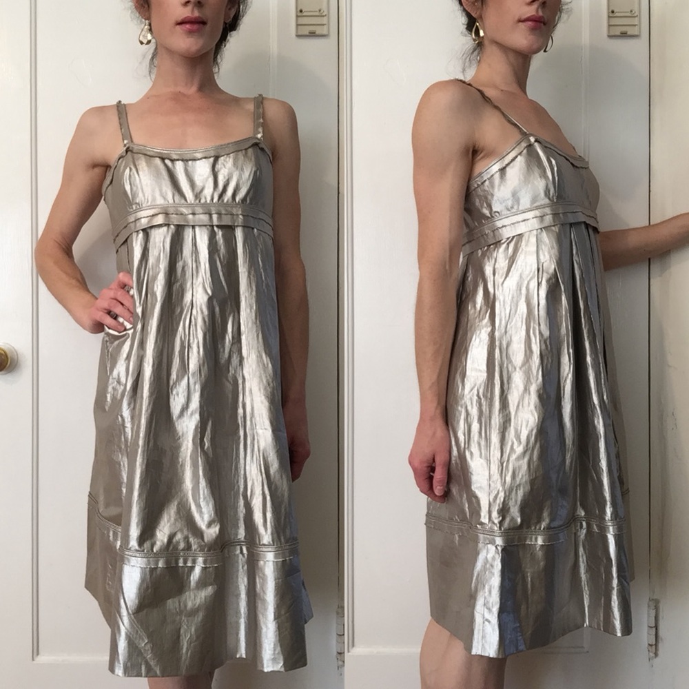 Robert Rodriguez Metallic Dress Size 4